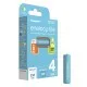 Акумулятор Panasonic Eneloop Lite AAA 550mAh NI-MH * 4 (BK-4LCCE/4BE)