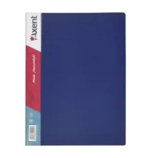 Папка з файлами Axent 10 sheet protectors, blue (1010-02-А)