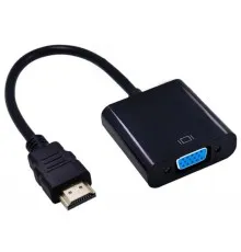 Перехідник HDMI M to VGA F (без додаткових кабелей) ST-Lab (U-990 Pro BTC)