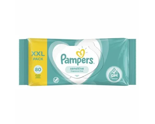 Детские влажные салфетки Pampers Sens 80 шт (8001841041421)