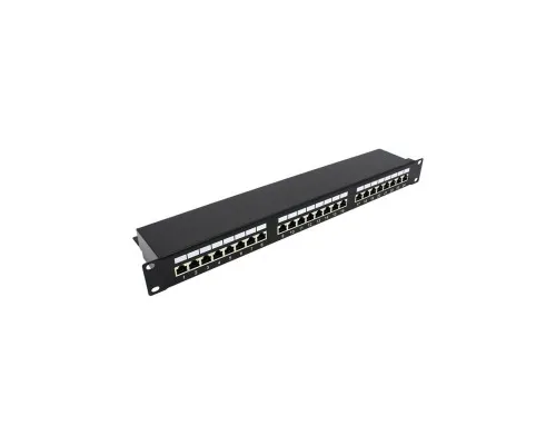 Патч-панель 19 24xRJ-45 STP cat.5e, 1U Molex (KD-PP30-STP-C5e-24P)