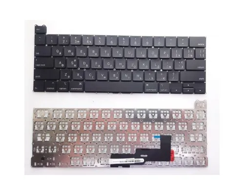 Клавіатура ноутбука Apple Macbook Pro 13 A2289 черна UA (A46175)