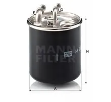 Фільтр паливний Mann WK820/2X