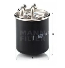Фільтр паливний Mann WK820/2X