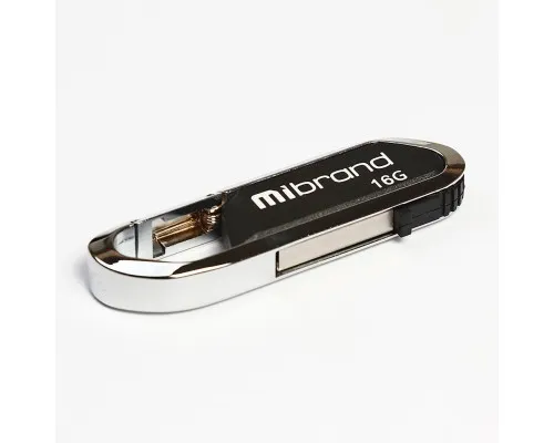 USB флеш накопичувач Mibrand 16GB Aligator Black USB 2.0 (MI2.0/AL16U7B)