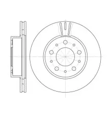 Тормозной диск REMSA 6231.10