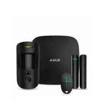 Комплект охранной сигнализации Ajax StarterKit Cam Plus чорна