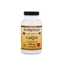 Антиоксидант Healthy Origins Коензим Q10, Kaneka (COQ10), 100 мг, 150 желатинових капсул (HO35017)