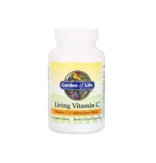 Витамин Garden of Life Живой Витамин С, Living Vitamin C, 60 вегетарианских капсул (GOL-11148)