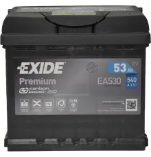 Акумулятор автомобільний EXIDE PREMIUM 53A (EA530)