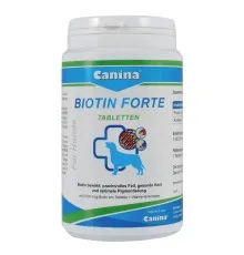 Витамины для собак Canina Biotin Forte Интенсивный курс для шерсти 60 таблеток (4027565101108)