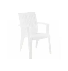 Кухонний стілець PAPATYA ALIZE, біле (4513)