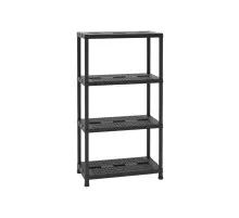 Стелаж Toomax 4 полиці cm. 71x35x138h black (5138)