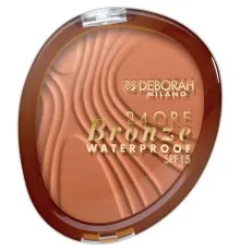 Пудра для лица Deborah 24Ore Bronzer Waterproof SPF15 01 - Light Rose (8009518364897)