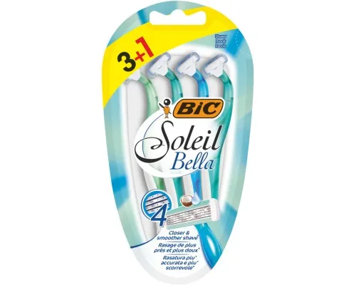 Бритва Bic Soleil Bella 3+1 шт. (3086123220546)