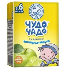 Сок детский Чудо-Чадо Виноградно-яблочный 0.2 л (4820016251748)