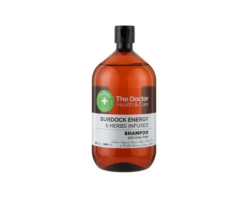 Шампунь The Doctor Health & Care Burdock Energy 5 Herbs Infused Репейная сила 946 мл (8588006041682)