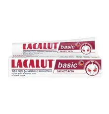 Зубна паста Lacalut Basic Захист ясен 75 мл (4016369961605)