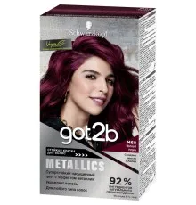 Фарба для волосся Got2b Metallics М68 Темний Рубін 142.5 мл (52336915473)