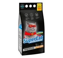 Наповнювач для туалету Super Cat Преміум Деревний вбирний 3 кг (4 л) (3547)