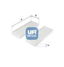 Фильтр салона UFI 53.313.00