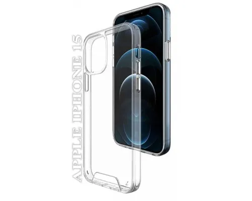 Чехол для мобильного телефона BeCover Space Case Apple iPhone 15 Transparancy (709936)