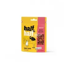 Ласощі для котів Half&Half у формі м'ясних шматочків з яловичиною 50 г (4823082431861)