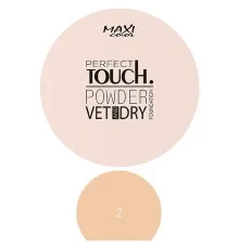 Пудра для лица Maxi Color Perfect Touch Matt Powder 02 (4823097121931)
