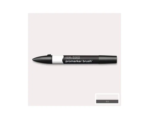 Маркер Winsor&Newton двосторонній Brushmarker, (CG01) Сірий холодний 1 (884955042595)