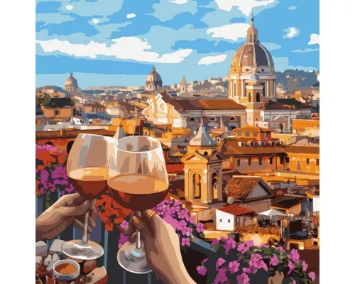 Картина по номерам Santi Вино в Італії 40х40 см (954748)