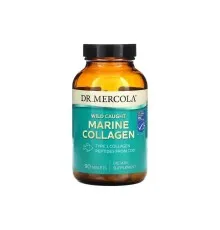 Витаминно-минеральный комплекс Dr. Mercola Морской коллаген из дикой рыбы, Wild Caught Marine Collagen, 90 табл (MCL-03273)
