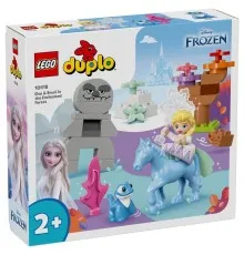 Конструктор LEGO DUPLO Disney Эльза и Бруни в Зачарованном лесу 31 деталь (10418)