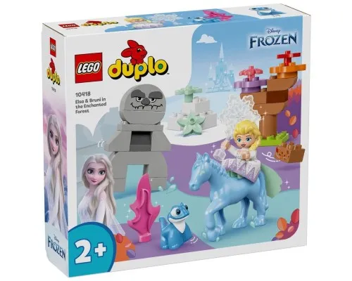 Конструктор LEGO DUPLO Disney Ельза й Бруні в Зачарованому лісі 31 деталь (10418)