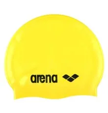Шапка для плавання Arena Classic Silicone JR 91670-035 жовтий, чорний Діт OSFM (3468335686059)