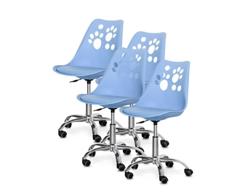 Дитяче крісло Evo-kids Indigo 4 шт Blue (H-232 BL/B L-X4)