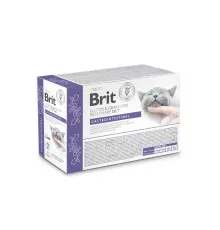 Вологий корм для кішок Brit GF VetDiets Gastrointestinal з ягням 12x85 г (8595602566730)