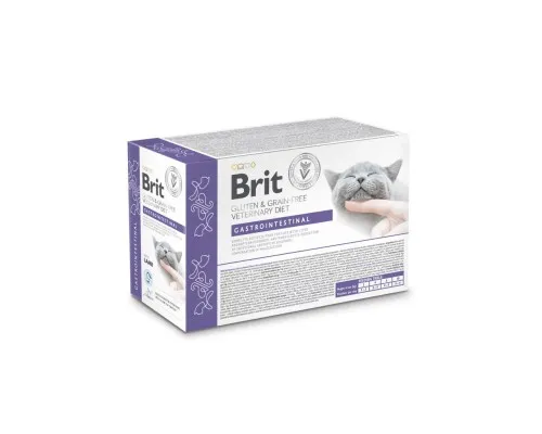 Влажный корм для кошек Brit GF VetDiets Gastrointestinal с ягненком 12x85 г (8595602566730)