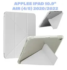 Чохол до планшета BeCover Ultra Slim Origami Transparent Apple Pencil Apple iPad Air (4/5) 2020/2022 10.9" Gray (711103)