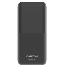 Батарея универсальная Canyon PB-1010 10000 mAh PD/22.5W QC/3.0 Black (CNE-CPB1010B)