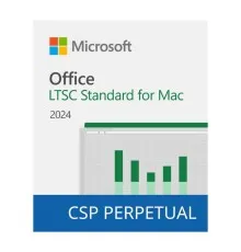 Офісний додаток Microsoft Office LTSC Standard for Mac 2024 Commercial Software, Perpetual (DG7GMGF0PN5C_0001)