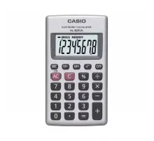 Калькулятор Casio HL-820VA-W-EP, сріблястий (CALC-CAS-HL-820VA-W)