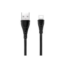 Дата кабель USB 2.0 AM to Lightning 1.0m SC-112i Black XoKo (XK-SC-112i-BK)