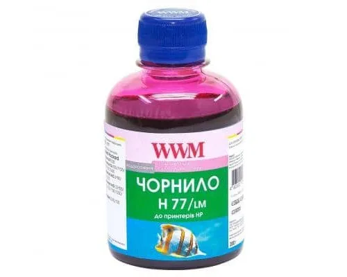 Чорнило WWM HP №177 85 Light Magenta (H77/LM)