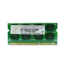 Модуль памяти для ноутбука SoDIMM DDR3 8GB 1333 MHz G.Skill (F3-10666CL9S-8GBSQ)