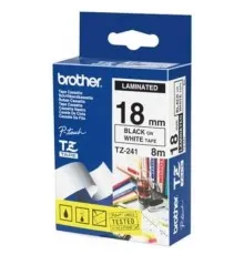 Стрічка для принтера етикеток Brother TZE241