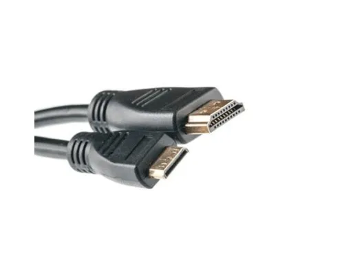 Кабель мультимедийный HDMI A to HDMI C (mini), 2.0m PowerPlant (KD00AS1193)