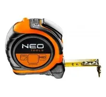 Рулетка Neo Tools сталева стрічка 8 м x 25 мм, магніт, двосторонній (67-198)