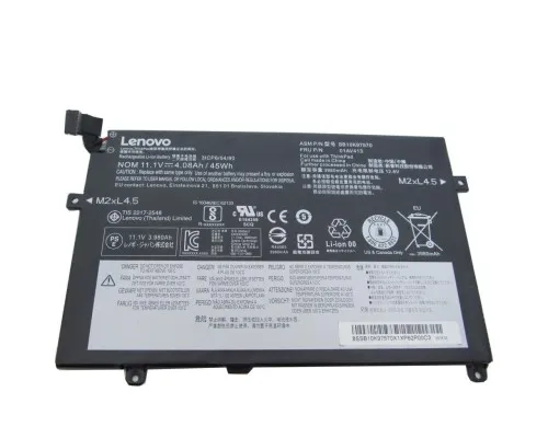 Аккумулятор для ноутбука Lenovo ThinkPad E470 01AV413, 3980mAh (45Wh), 3cell, 11.1V, Li-ion (A47350)