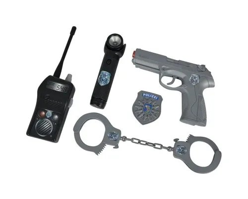Игровой набор Simba Полицейский в кейсе с пистолетом и аксессуарами (8108525)