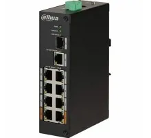 Комутатор мережевий Dahua PFS3110-8ET-96